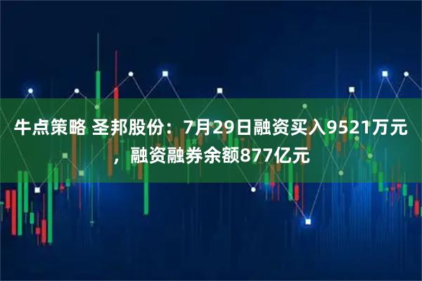 牛点策略 圣邦股份：7月29日融资买入9521万元，融资融券余额877亿元